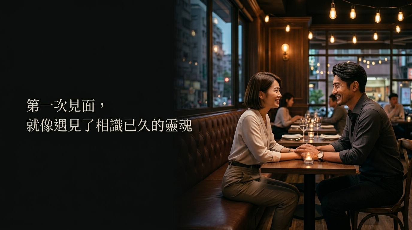 第一次見面，就像遇見了相識已久的靈魂